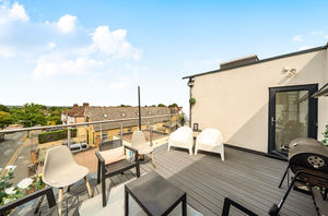 Shared roof terrace angle 2- click for photo gallery